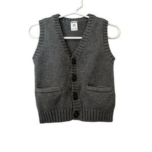 Carter's Gray Knit Sweater Vest